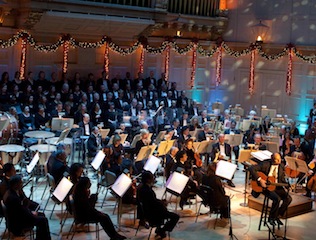 Brad with Boston Pops and James Taylor